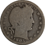 1905-P Barber Quarter