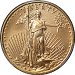 1994 Gold American Eagle $25 PCGS MS70