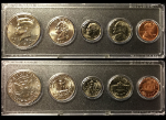 1997 Year Coin Set Half Quarter Dime Nickel Cent in a Whitman Holder
