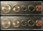 1996 Year Coin Set Half Quarter Dime Nickel Cent in a Whitman Holder