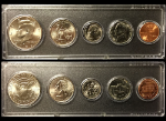 2000 Year Coin Set Half Quarter Dime Nickel Cent in a Whitman Holder