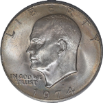 1974-D Eisenhower Ike Dollar PCGS MS65 - Stock Item