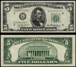 FR. 1963 K* $5 1950-B Federal Reserve Note Dallas Gem CU Star