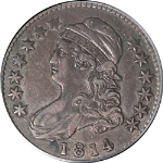 1814 Bust Half Dollar PCGS XF40 O-104a Tough To Find This Nice Nice Strike