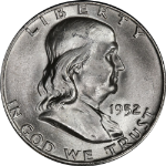 1952-D Franklin Half Dollar Choice BU - STOCK