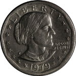 1979-P Susan B. Anthony Dollar