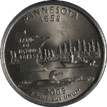 2005-P Minnesota Statehood Quarter Extra Tree DDR-001 PCGS MS65 - STOCK