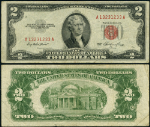 FR. 1509 $2 1953 Legal Tender Fine