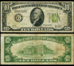 FR. 2003 G $10 1928-C Federal Reserve Note Chicago Fine