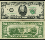 FR. 2071 D* $20 1974 Federal Reserve Note Cleveland Very Fine Star