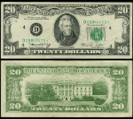 FR. 2071 D* $20 1974 Federal Reserve Note Cleveland Very Fine+ Star