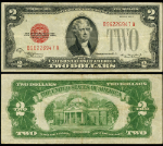 FR. 1505 $2 1928-D Legal Tender Mule B-A Block Very Fine