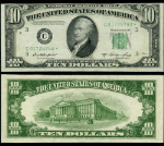 FR. 2011 C* $10 1950-A Federal Reserve Note Philadelphia Choice CU Star