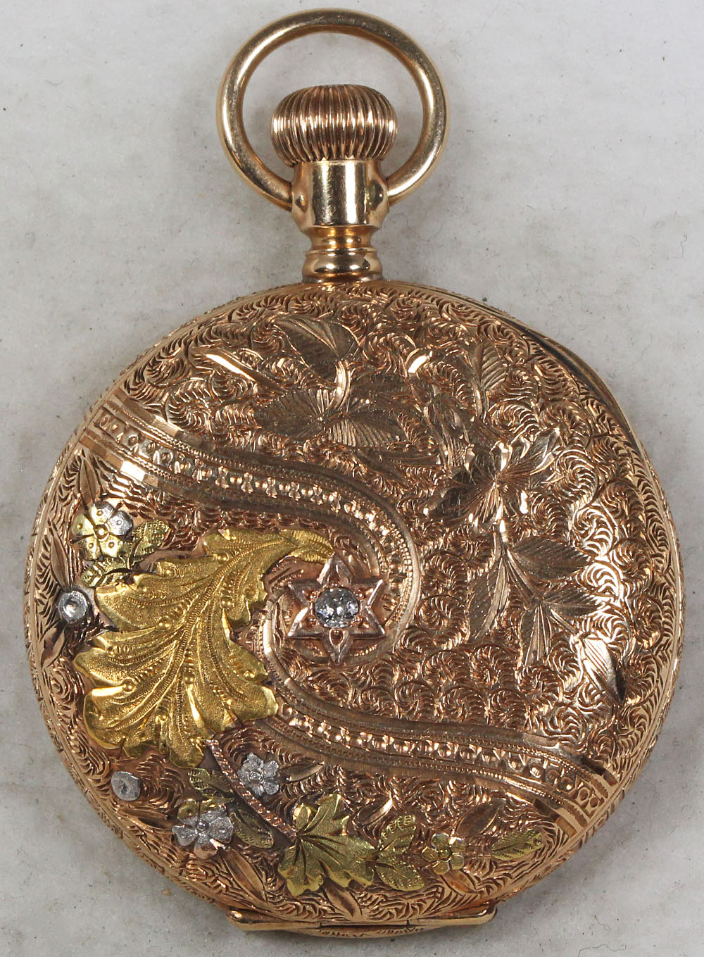 American Waltham Gorgeous Case Pocket Watch 6 Size 14k Hunting ...