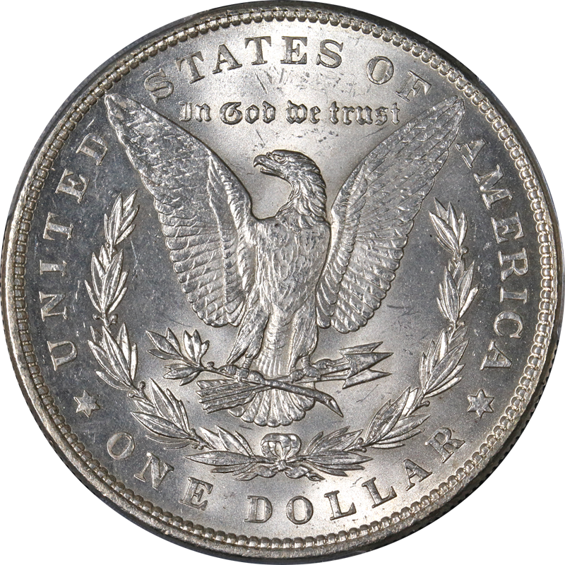1886-P Morgan Silver Dollar PCGS MS63 Great Eye Appeal Strong Strike STOCK