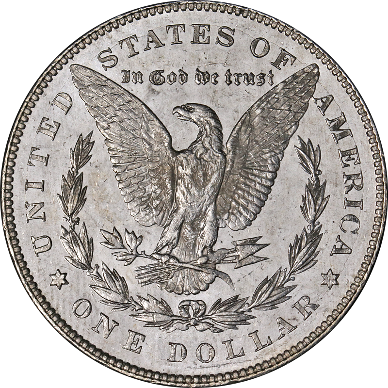 1878-P 7TF Morgan Silver Dollar Proof-Like Choice BU Blast White Strong