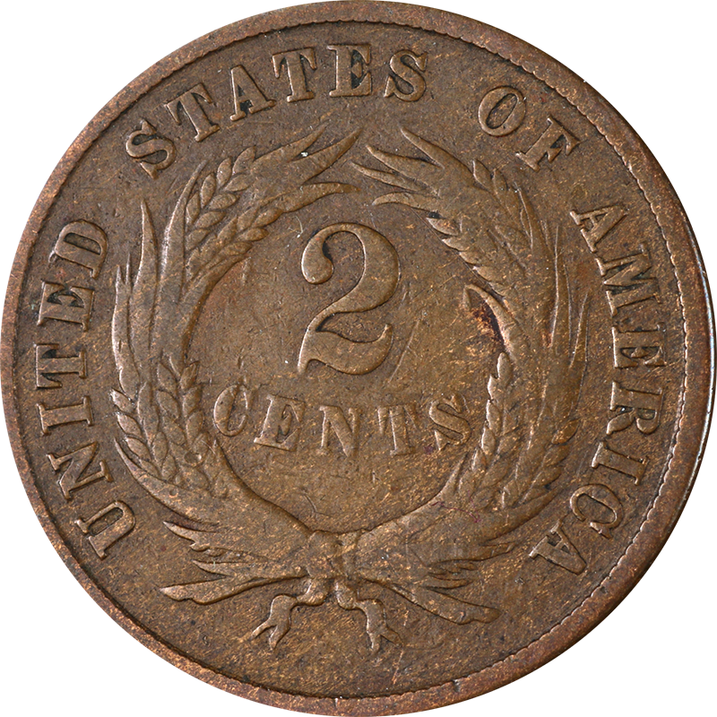 1870 2 cent